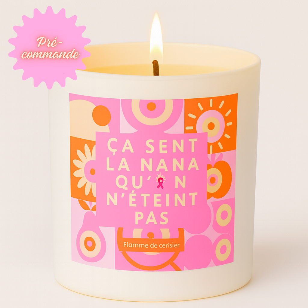 Bougie Edition Octobre Rose en pré-commande