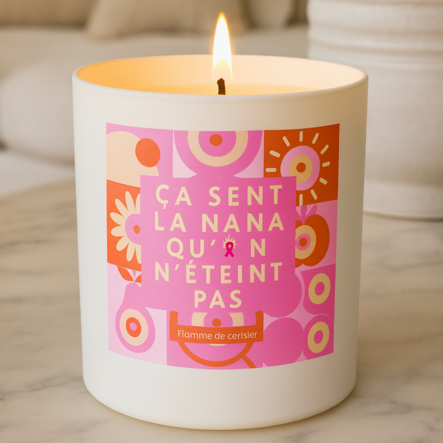 Bougie Edition Octobre Rose en pré-commande